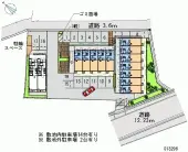 ★手数料０円★和泉市池田下町　月極駐車場（LP）